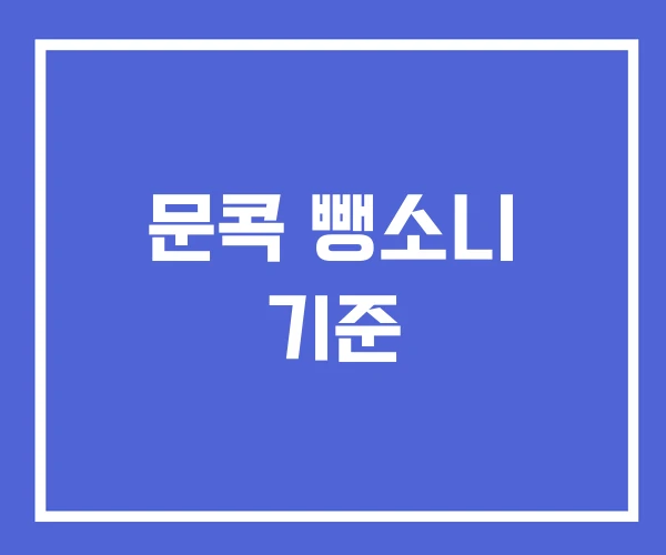 문콕 뺑소니 기준 문콕 뺑소니 기준