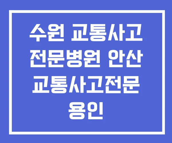 수원 교통사고 전문병원 안산 교통사고전문 용인 수원 교통사고 전문병원 안산 교통사고전문 용인