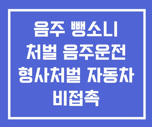 음주 뺑소니 처벌 음주운전 형사처벌 자동차 비접촉 사고유발자의 음주 뺑소니 처벌 음주운전 형사처벌 자동차 비접촉 사고유발자의