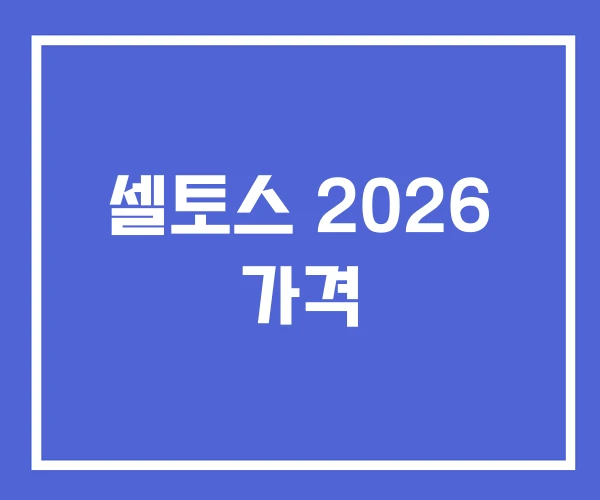 셀토스 2026 가격