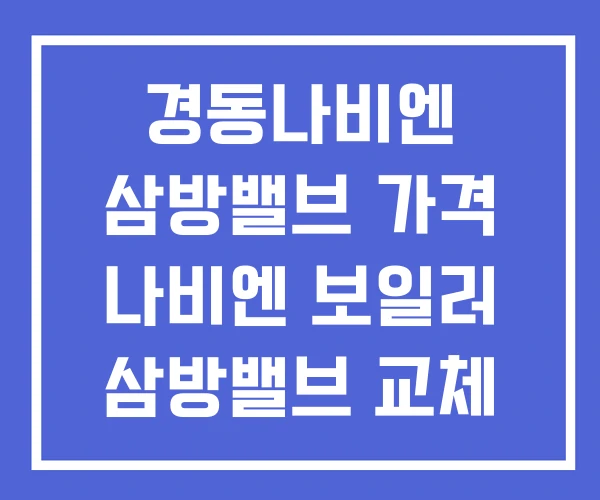경동나비엔 삼방밸브 가격 나비엔 보일러 삼방밸브 교체 경동나비엔 삼방밸브 가격 나비엔 보일러 삼방밸브 교체
