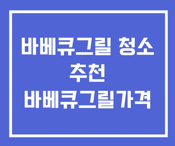 바베큐그릴 청소 추천 바베큐그릴가격 바베큐그릴 청소 추천 바베큐그릴가격