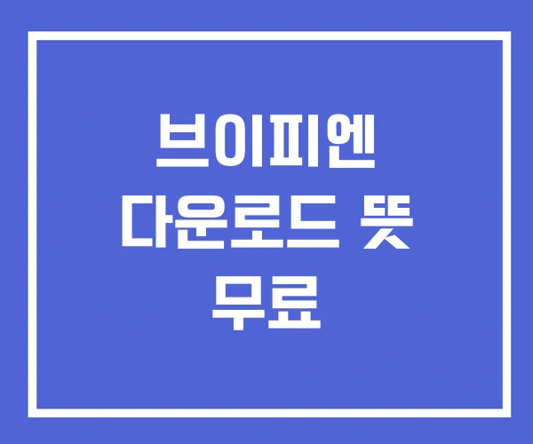 브이피엔 다운로드 뜻 무료 브이피엔 다운로드 뜻 무료