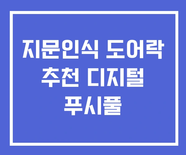 지문인식 도어락 추천 디지털 푸시풀 지문인식 도어락 추천 디지털 푸시풀